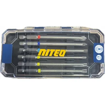 Bit Niteo Sada bitů 6 kusů 100 mm