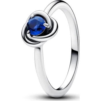 Prsten PANDORA prsten Modrý kruh věčnosti 56