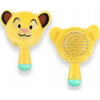 plyšák Disney Lví král Simba mini plyšový kartáč na vlasy 13 cm