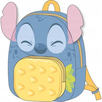Dětský batoh Vícekomorový Batoh Lilo a Stitch Cerda pro předškoláky pro chlapce a dívky, unisex, modrý, růžový