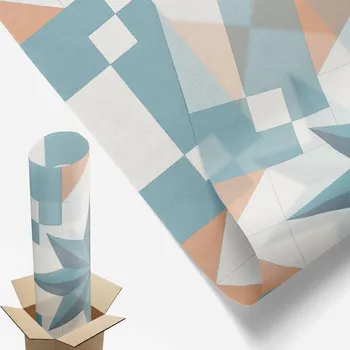 Obraz Fólie Mléčná Poloprůhledná Do Kanceláře Práce 200x116 cm Modré Hvězdy