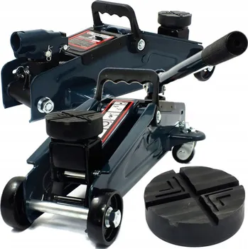 zvedák Forsage Nízkoprofilový hever 2 t, otočný 360°, s gumovou podložkou