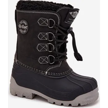 Dětská sportovní obuv Dětské zimní boty Chlapci Lee Cooper LCJ-25-44-3943K Barva: Černá, Velikost: 33