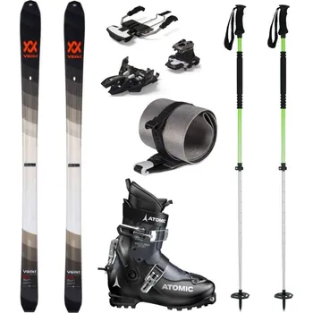 Sjezdové lyžování Skialpový set VÖLKL Rise 80 s pásmi + lyžáky + hole