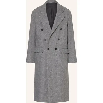 Allsaints Pánský Vlněný Kabát Ezra, šedá / světle šedá, 50