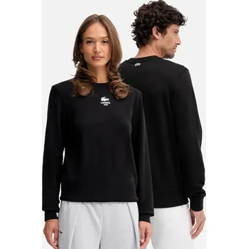 Dámská mikina Bavlněná mikina Lacoste SH2736 černá 99X, vel. M