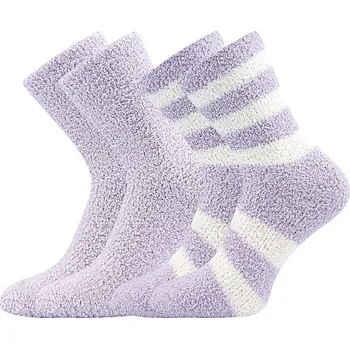 Dámské ponožky 2PACK dámské ponožky Boma - Světlana, fialková Barva: Fialková, Velikost: 35-41