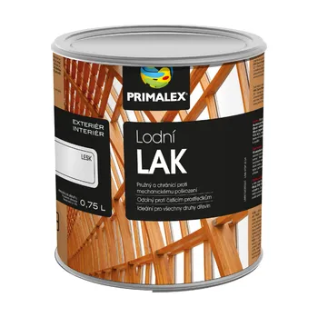 Lak na dřevo Primalex lodní lak LESK 2,5l