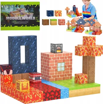 ostatní stavebnice Stavebnice 100 ks Minecraft plastové