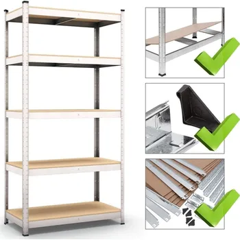 Dílenský regál Smartregaly 180x70x30cm 5 polic