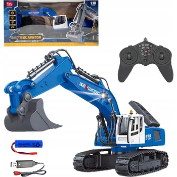 RC model auta Dálkově ovládaný bagr 1558 H-TOYS RC 1:18