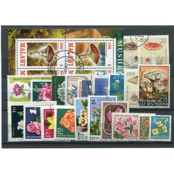 Poštovní známka TGW.cz Sestava známek - FLORA 25 ks