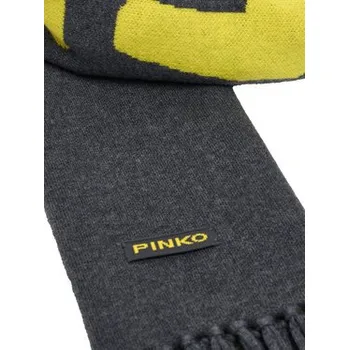 Šála Šál PINKO Ojos Azules Sciarpa AI 24-25 BLK01 104313 A26I Šedá OS