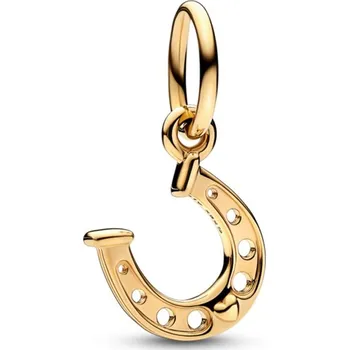 Přívěsek PANDORA přívěsek zlatý Podkova pro štěstí
