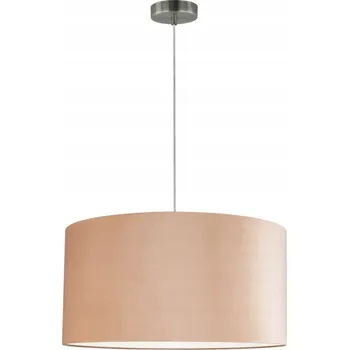 Scarlett Závěsné Svítidlo 1xE27 Max.60W Satinovaný Kov/Béžové Stínidlo