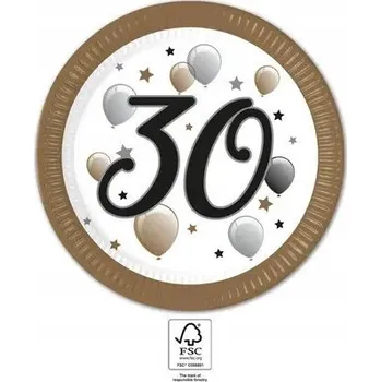 Talíř Talířky Procos Balónky 23 cm 8 ks