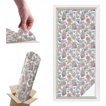 Okenní dekorace Fólie mléčná hotová 116 x 50 cm