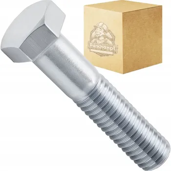 Šroub PanChanPL ŠROUB STROJNÍ DIN931 TŘ. 5.8 POZINK 1 KG M27X130