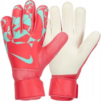 Fotbal Rukavice Nike Match HQ0257-850 - ČERVENÉ, Velikost 8
