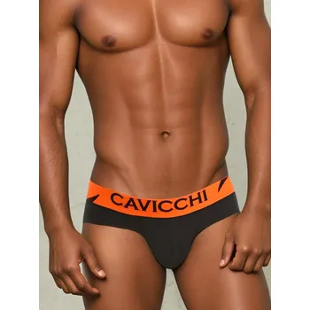Slipy Slipy Pánské spodní prádlo Cavicchi CU017 81020 luxusní černé pánské spodní prádlo Roberto Martinelli Velikost: M