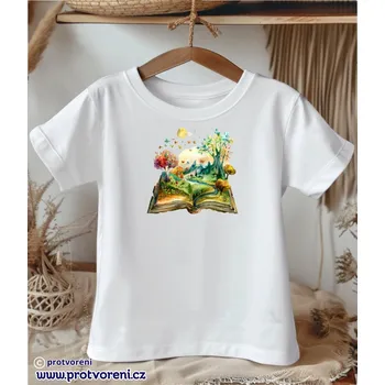 Chlapecké oblečení Trička s potiskem Tričko s potiskem, dětské, KNIHA cesta přírody, 1 ks zvolte VELIKOST textilu ZDE:: 7/8 let Beagle