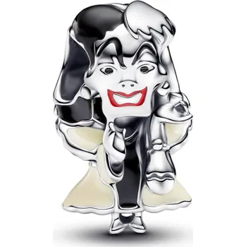 Módní doplněk PANDORA přívěsek Disneyho záporáci- Cruella De Vil