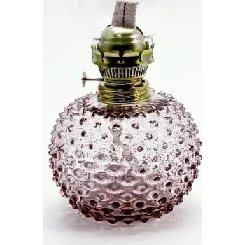 Petrolejová lampa Petrolejová lampa Ema - Hobnail - Ananas - fialka ametyst | 116754