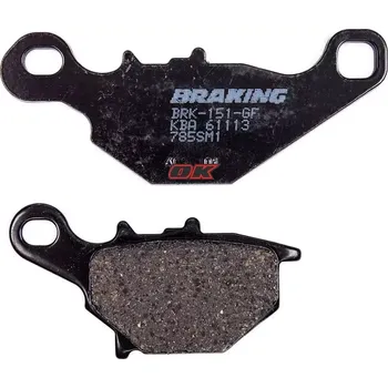 Brzdová destička Braking (Itálie) Přední brzdové destičky Braking 785SM1 - Suzuki AN 125, 125ccm - 95-05
