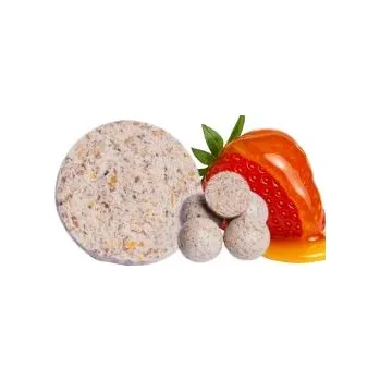 Boilies KAPRPRO BOILIES AKTIVNÍ BÍLÉ 20 a 24mm BOILIES JAHODA & MED 5kg, 20mm sáček 5kg