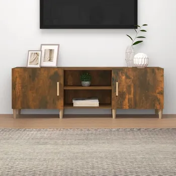 Televizní stolek vidaXL TV skříňka 150x30x50 cm kompozitní dřevo [812619] Barva: kouřový dub