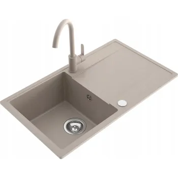 Granitový dřez Jednokomorový dřez Milo Puro granit béžový