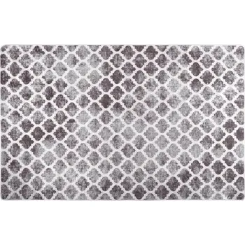 Bytový textil vidaXL Koberec pratelný 160 x 230 cm protiskluzový [337931] Barva: Šedá a bílá