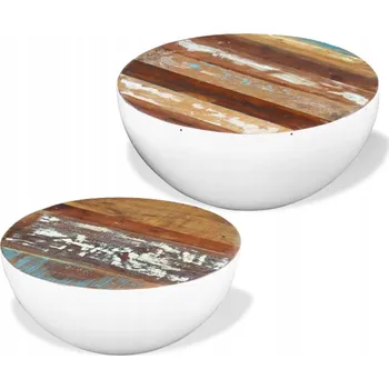 Konferenční stolek Konferenční stolek VidaXL kulatý 60 x 60 x 30 cm akácie