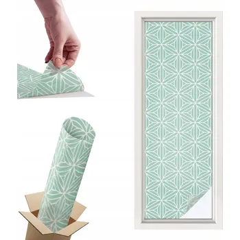 Okenní dekorace Fólie mléčná hotová 146 x 50 cm