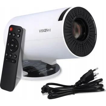 Projektor LED Projektor Opticum RED PROJEKTOR ANDROID TV WIFI FULL HD Přenosný bílý