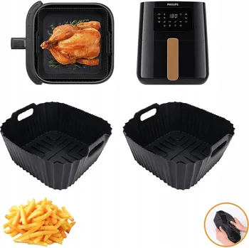 Forma na pečení ORGANIZÉR DO FRITÉZY AIR FRYER BEZ TUKU FORMA NA PEČENÍ