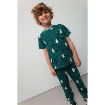 Dívčí tričko Dětské bavlněné tričko Coccodrillo ZC5143202YBK vícebarevná MLC, vel. 92