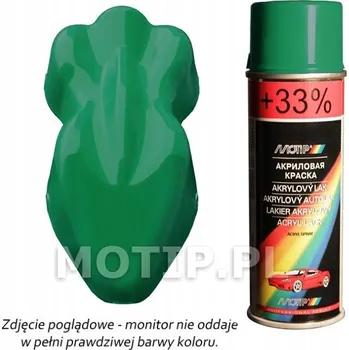 Barva ve spreji Motip 200 ml autolak 320/76C ZELENÁ (Zelená)