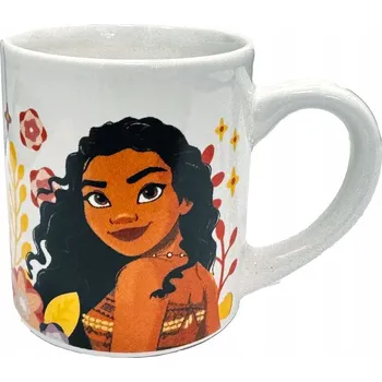 VAIANA LOCIKA ARIEL DISNEY Princezny keramický hrnek s uchem 237 ml