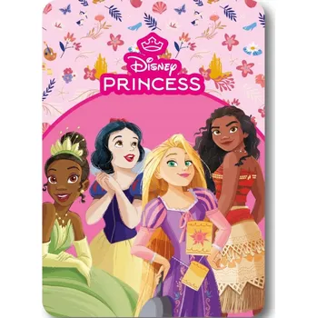 Dětská deka Disney Princezny Pohádková fleecová deka 100x140 cm