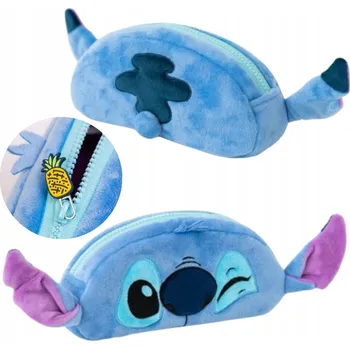 Penál DISNEY Stitch Plyšový PENÁL/pouzdro na školní potřeby