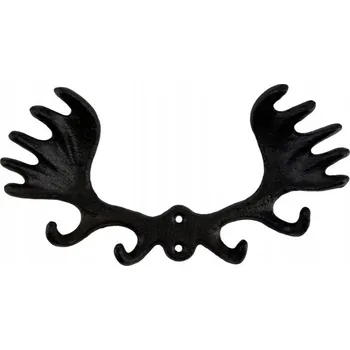 Věšák Šatní ramínko kovový Skandi černý