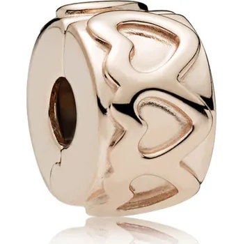 Oblečení a móda PANDORA klip Pruh ze srdíček