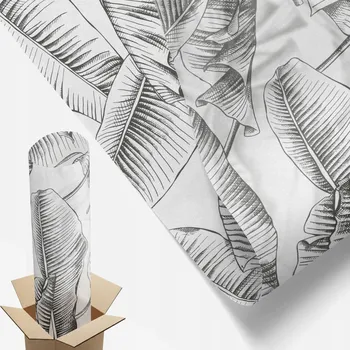 Obraz Fólie Mléčná Poloprůhledná Do Kanceláře Práce 200x116 cm Tropické Listy