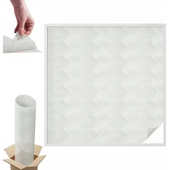 Okenní dekorace Fólie mléčná hotová 100 x 100 cm