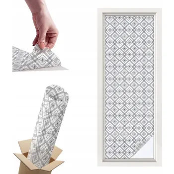 Okenní dekorace Fólie mléčná hotová 146 x 50 cm