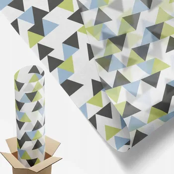 Obraz Dekorační Mléčná Fólie Samolepicí 200x116 cm Geometrické Trojúhelníky