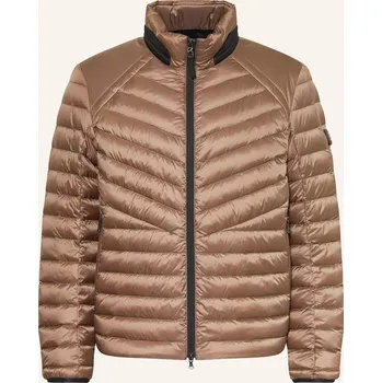 Bogner Pánská Peřová Bunda Liman-D, hnědá / černá, 56