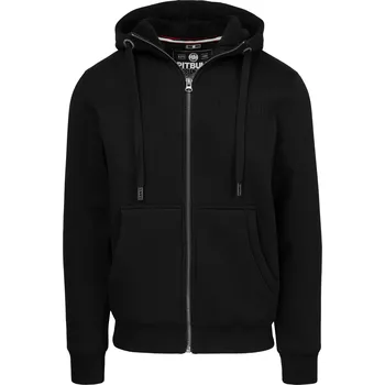 Pánské oblečení PitBull West Coast - pánská KPZ mikina RUFFIN DETROIT černo/černá 2XL