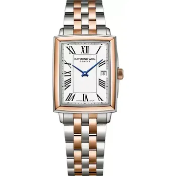 Hodinky Raymond Weil - 5925-SP5-00300 - Square - 22 x 28 mm - White dial